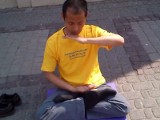 Rzeszowski protest przeciwko prześladowaniom Falun Gong