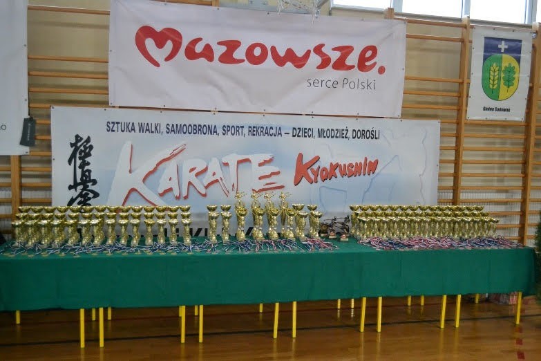 XII Ogólnopolski Turniej Karate Kyokushin w Sadownem. Zorganizował go Brokowski Klub Karate Kyokushinkai 29.10.2022