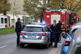 Dużo straży i policja na Krzywoustego we Wrocławiu. Co tam się stało? [ZDJĘCIA]