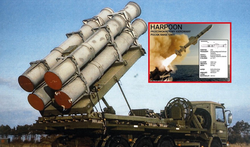 Ukraińcy zestrzelili dwa rosyjskie okręty pociskami Harpoon....