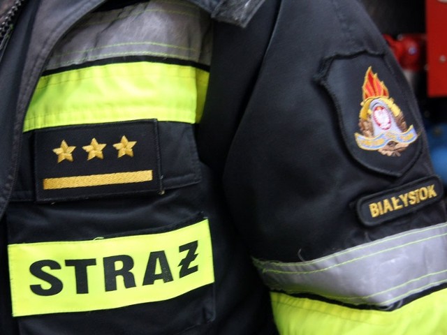 Podlascy strażacy interweniowali w poniedziałek rano w dwóch miejscach na terenie naszego regionu.