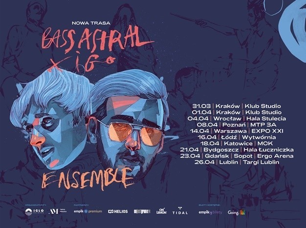 Bass Astral x Igo Ensemble we Wrocławiu już w kwietniu 