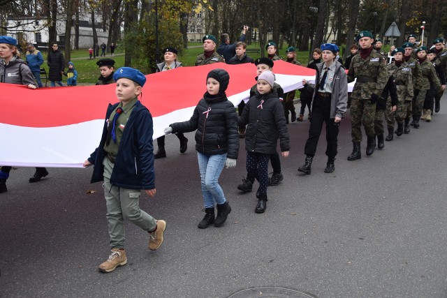 Tak wyglądały obchody Narodowego Święta Niepodległości 11 listopada w Rypinie. Więcej w galerii zdjęć.