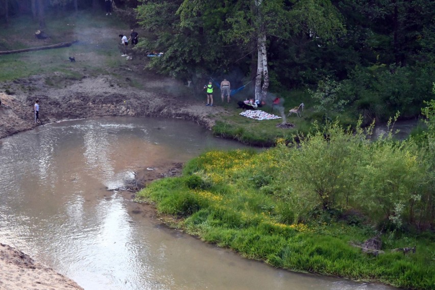 Sobota. 5.06.2021. Spływ kajakami w Bukownie pod Olkuszem