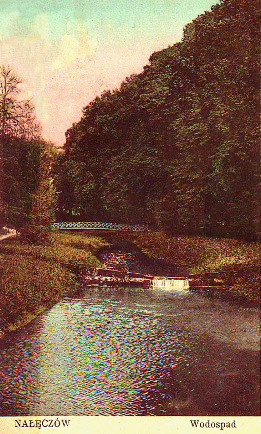 Park Zdrojowy w latach 1905-1910.