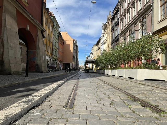 Po remoncie ulica Ruska we Wrocławiu ma stać się reprezentacyjnym wejściem na pl. Solny.