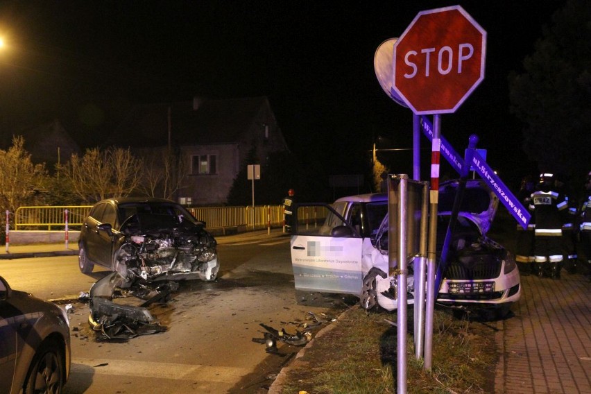 Groźny wypadek pod Wrocławiem. Dwie osoby ranne