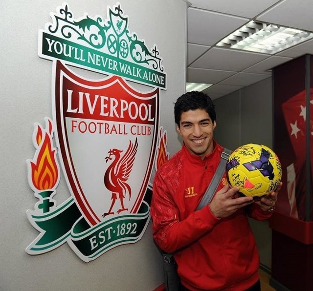 Luis Suarez przeszedł do historii Liverpoolu