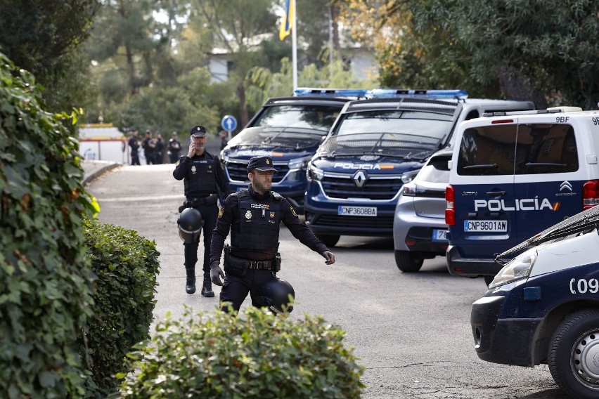 Wybuch w ambasadzie Ukrainy w Madrycie. Policja bada...