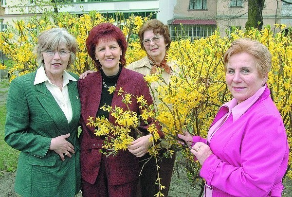 Maria (pierwsza z lewej), Ewa, Teresa i Sabina