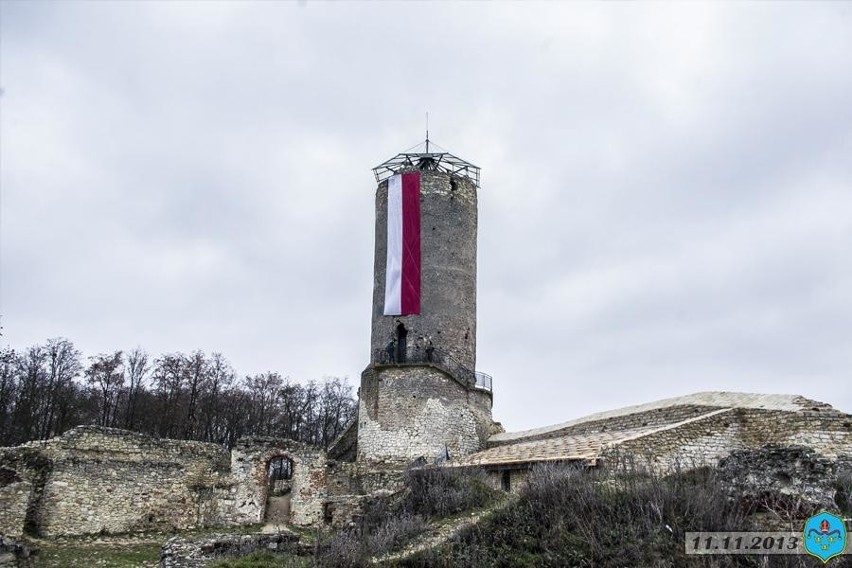 Ruiny iłżeckiego zamku po renowacji wyglądają coraz lepiej