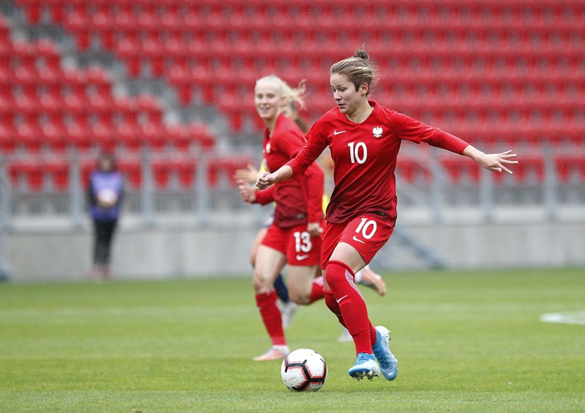 Futbol kobiet  Reprezentacja Polski przegrała na stadionie Widzewa [GALERIA ZDJĘĆ]