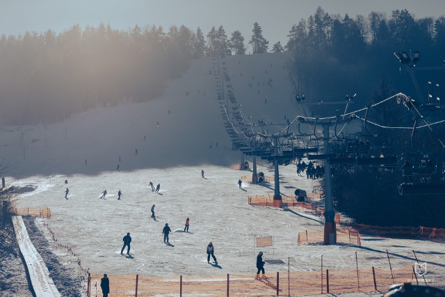 Stok narciarski Bieszczad.Ski w Wańkowej.