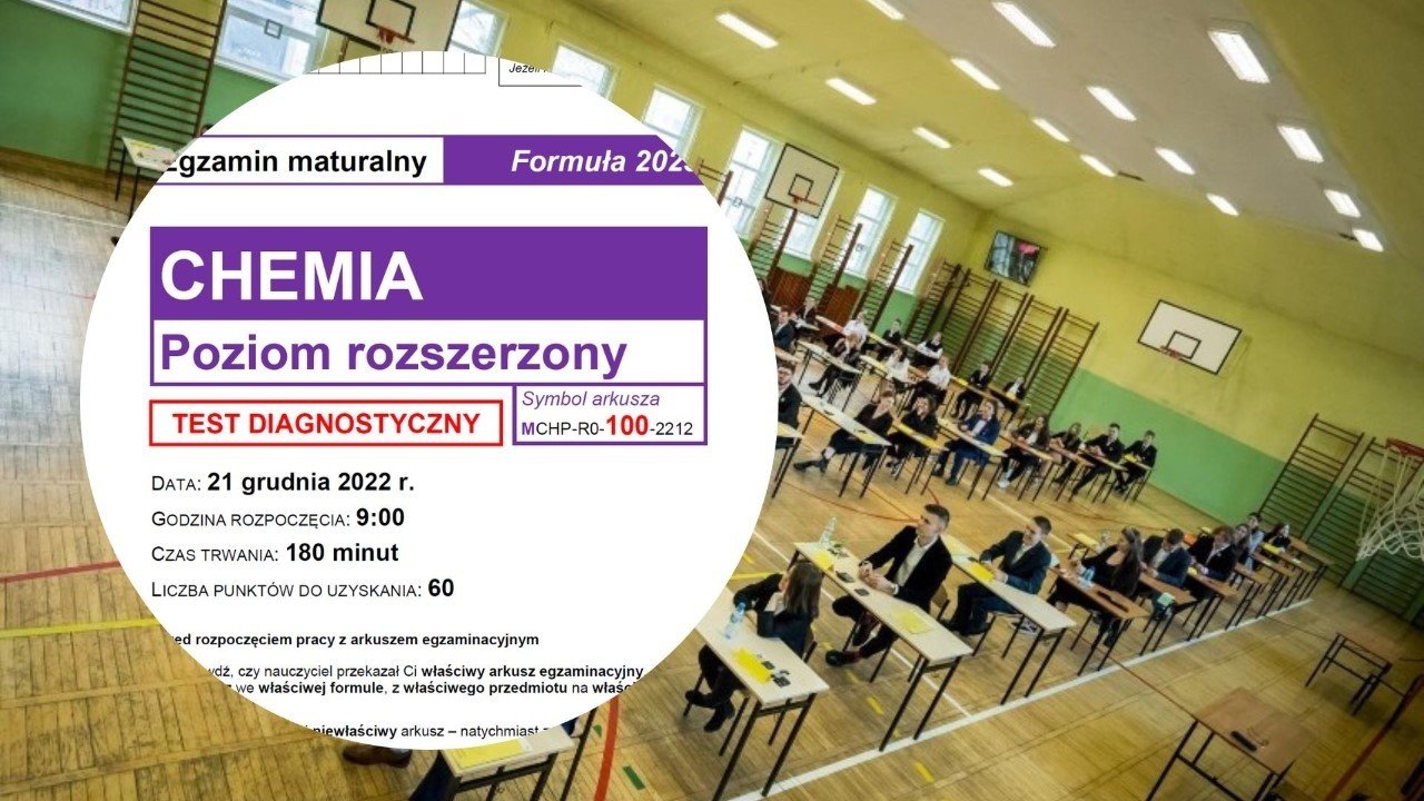 Próbna matura z chemii 2023. Jak wygląda arkusz CKE? Jakie zadania