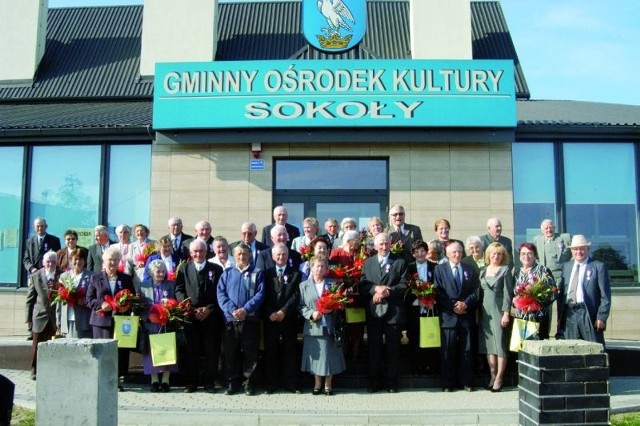 Pół wieku i więcej minęło od ślubu odznaczonych medalami par