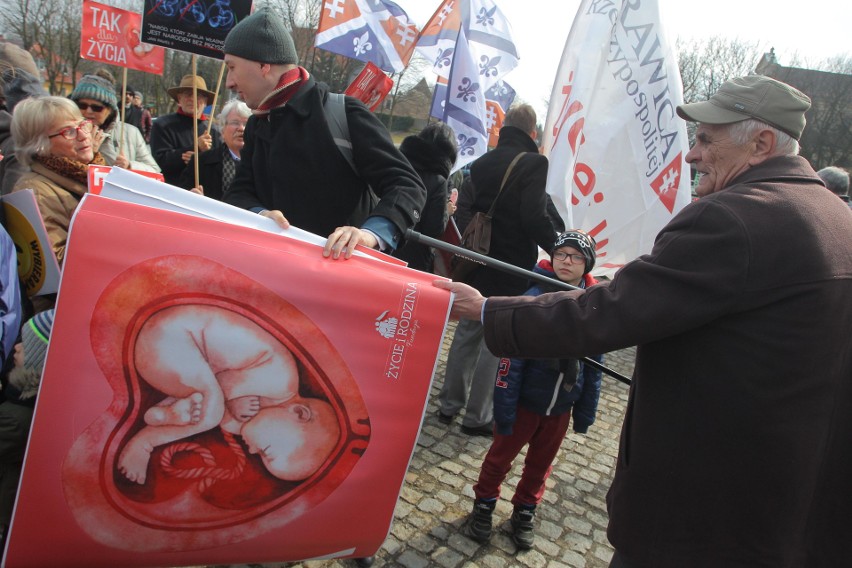 Biały Marsz wyruszył o godz. 13 spod pomnika Armii Poznań...