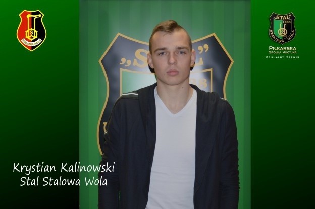 Krystian Kalinowski, nowy bramkarz Stali Stalowa Wola.