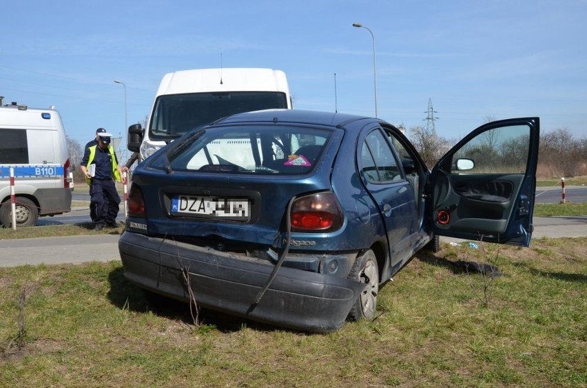 Wypadek na ul. Żernickiej