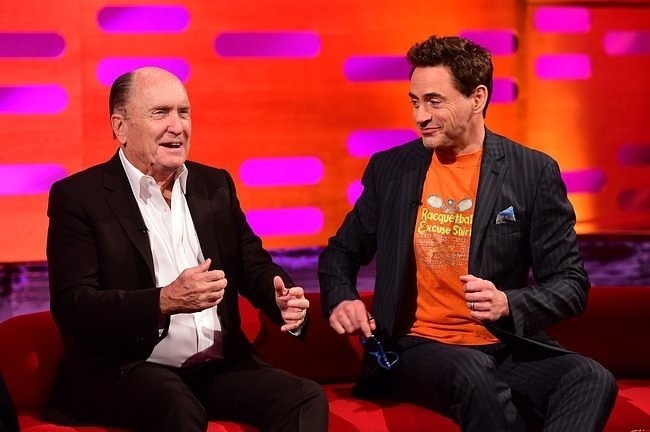 Robert Duvall i Robert Downey Jr. w "Graham Norton Show"...