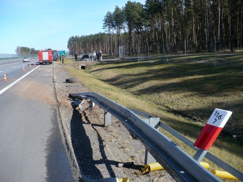 Do wypadku doszło koło Skwierzyny na 116 km. S3