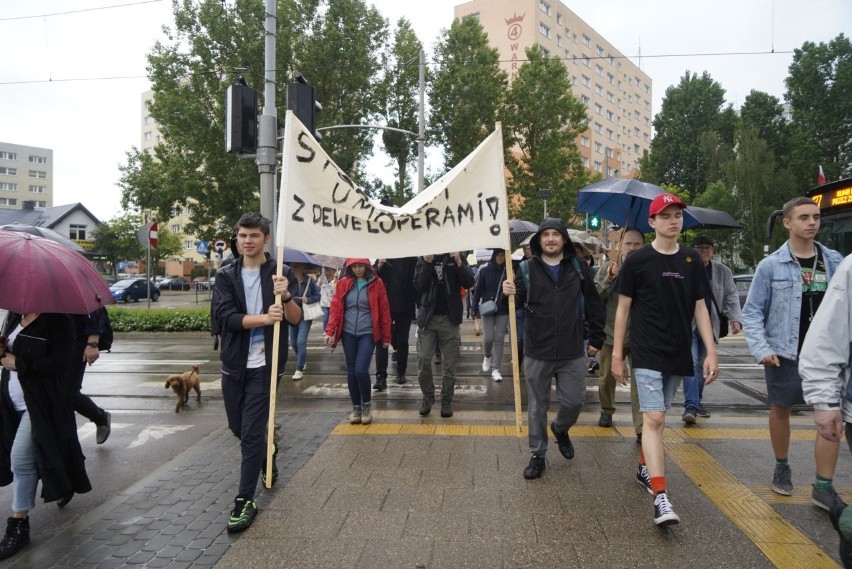 Protest na gdańskiej Morenie. 9.06.22