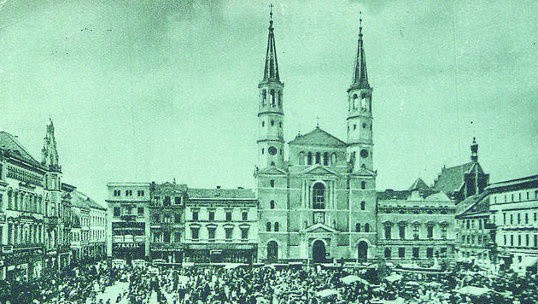 Kościół jezuitów pw. św. Ignacego Loyoli został zburzony przez hitlerowców w styczniu 1940 roku