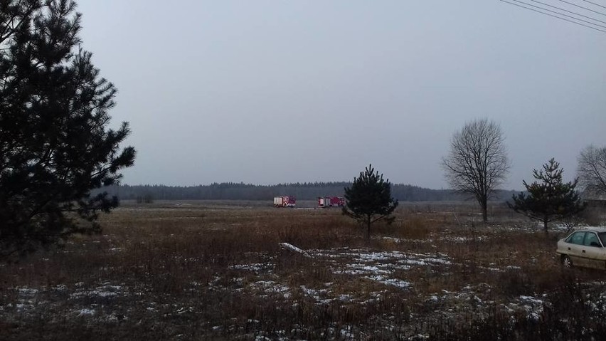 Pożar w miejscowości Olchówka