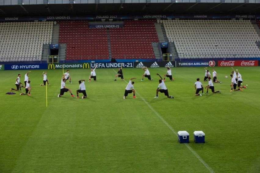 Euro U-21. Niemcy trenowali na Cracovii przed meczem z Danią [ZDJĘCIA]