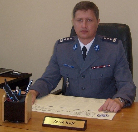 Inspektor Jacek Wolf nowym komendantem szczecińskiej policji