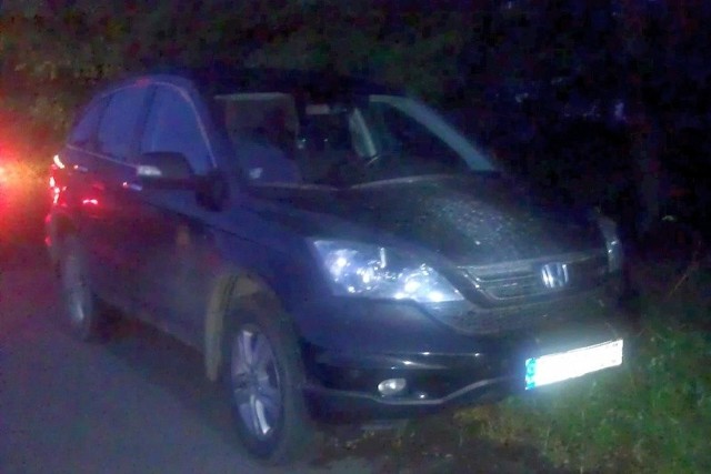 Skradziona w Czechach honda CRV warta jest 75 tys. zł