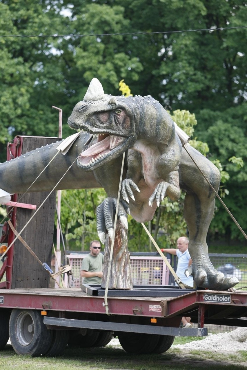 Wrocław: Obok zoo powstał park dinozaurów (ZDJĘCIA)