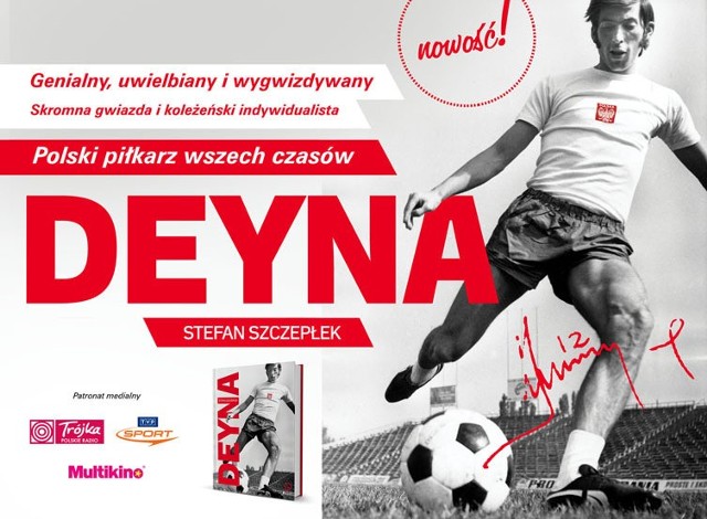 Trzy egzemplarze biografii Kazimierza Deyny autorstwa Stefana Szczepłka do wygrania w naszym konkursie