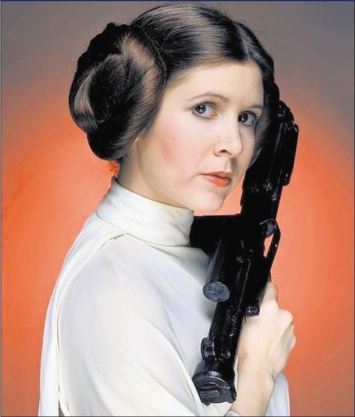 Rolą życia Carrie Fisher była ksieżniczka Leia z "Gwiezdnych...