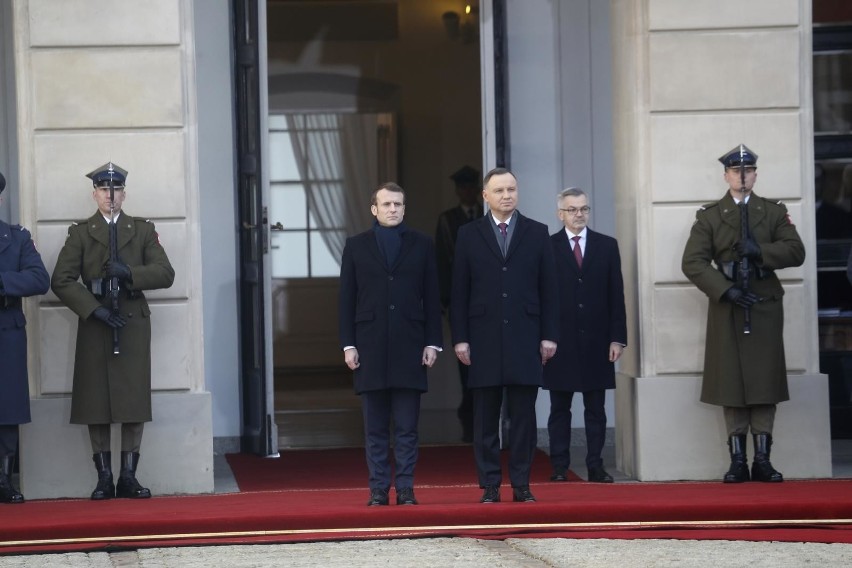 Prezydent Francji był w Polsce w dniach 3-4 lutego 2020 r....