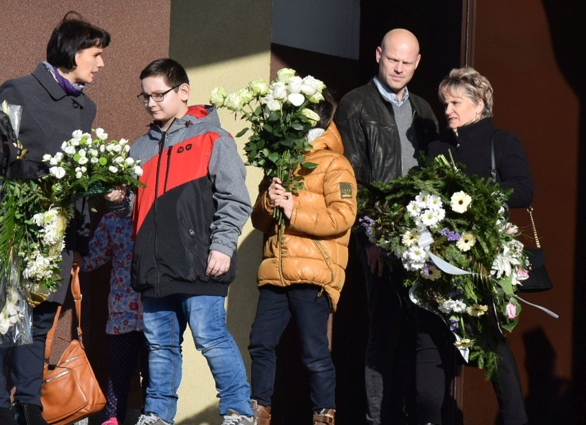 Ostrołęka. Pogrzeb Franciszka Dziczka. Pożegnał go doktor Kucharski