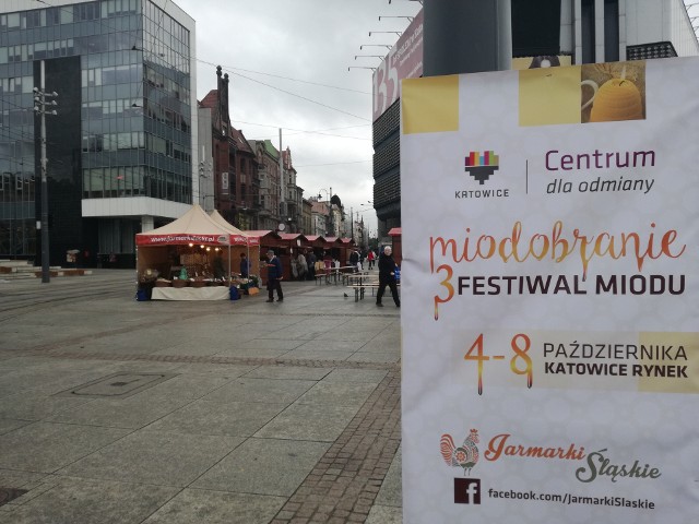 Festiwal Miodu na rynku w Katowicach