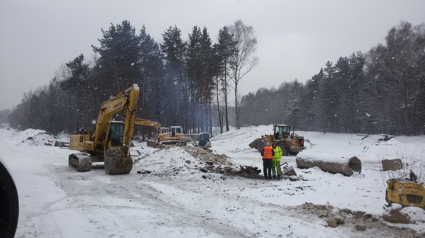 Trwa przebudowa mysłowickiego węzła na A4