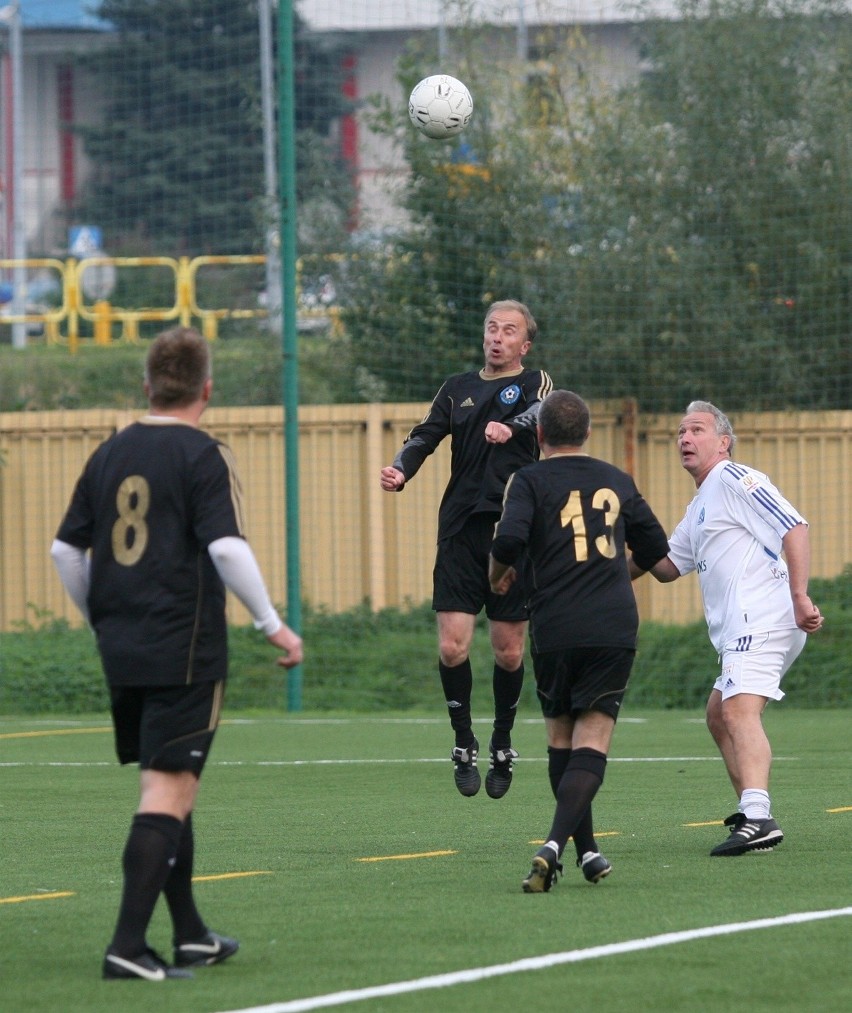 Wielkie Derby Śląska 2014: Dawne gwiazdy w akcji. Mecz Mistrzowie vs. Oldboje [ZDJĘCIA]