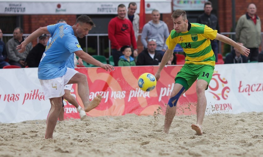 Puchar Polski w Beach Soccera 2014 w łódzkiej Manufakturze [ZDJĘCIA]