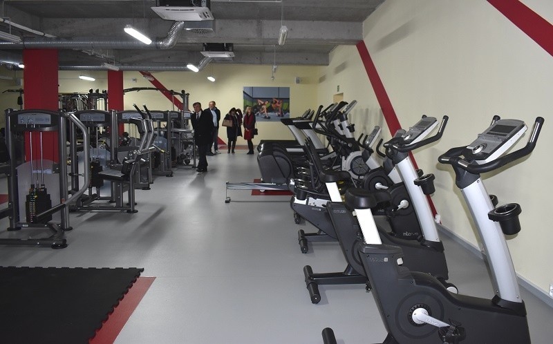 Nowa siłownia w Powiatowym Centrum Sportowym ww Staszowie.