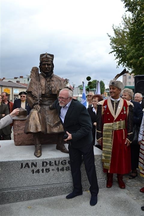 Odsłonięcie pomnika Jana Długosza w Kłobucku