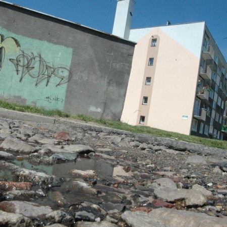 Dziurawa droga, zaśmiecony trawnik i brak miejsc do parkowania - to widok który przeraża mieszkańców ulic Długiej, Brackiej, Keplera i Słowackiego. Nie ma szansy, żeby to zmienić w krótkim czasie.