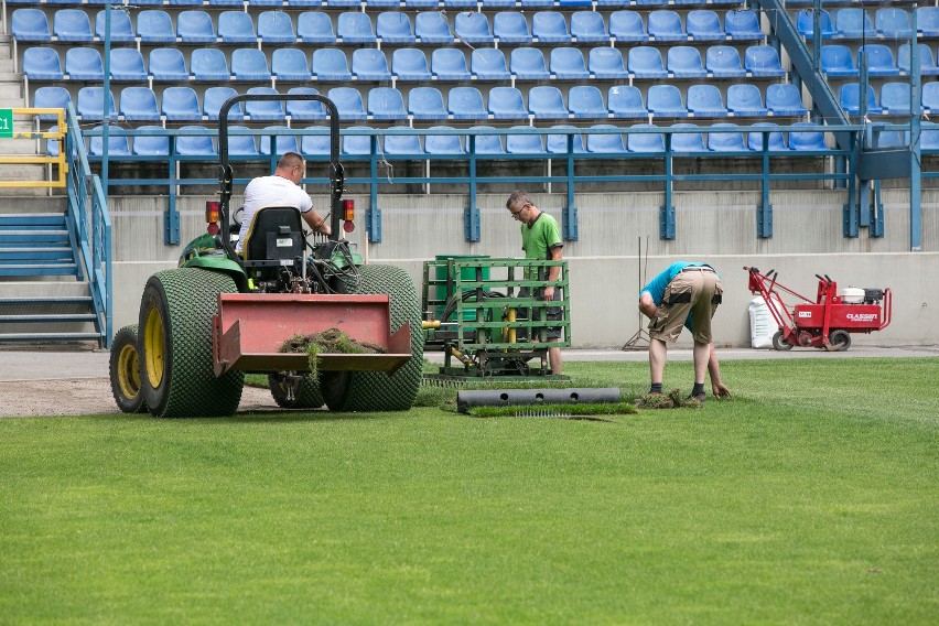 Stadion Wisły. Nowa murawa czeka na reprezentację [WIDEO, ZDJĘCIA]