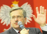 Kandydat na prezydenta RP Bronisław Komorowski odwiedził Zieloną Górę