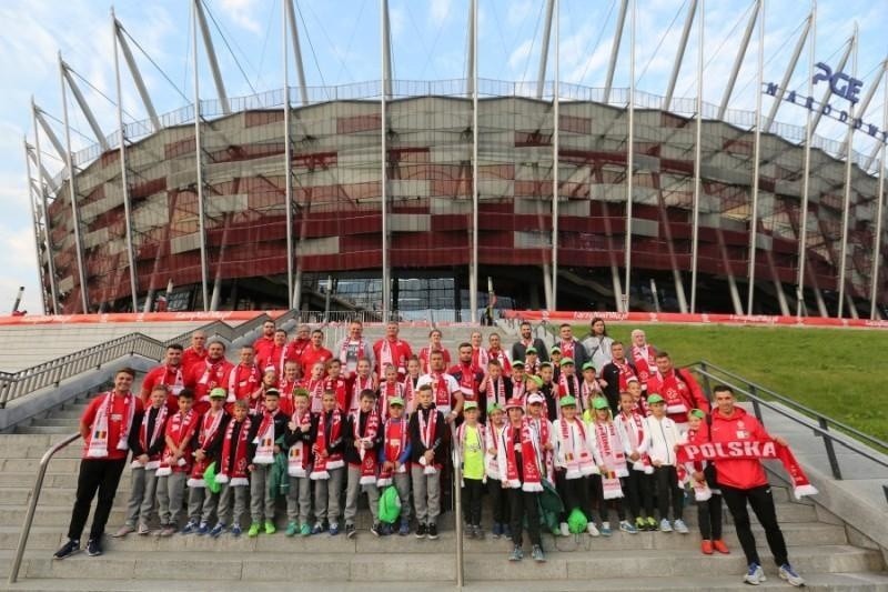 Piłkarki z Katowic spotkały się z kadrą narodową