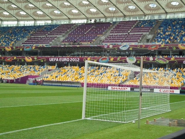 Stadion w Kijowie może pomieścić 70 tysięcy widzów