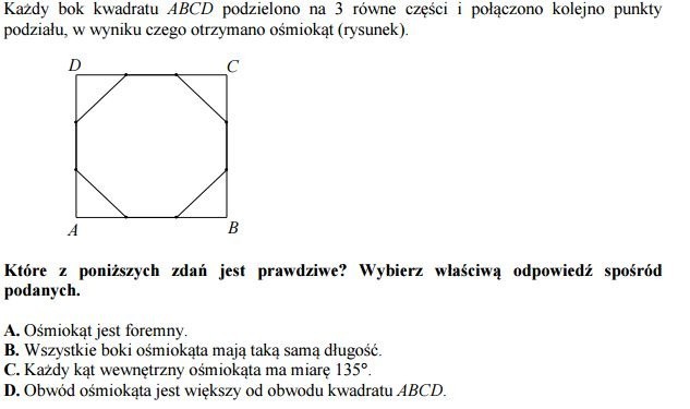 Egzamin gimnazjalny 2016. Matematyka [ODPOWIEDZI, ARKUSZ CKE]