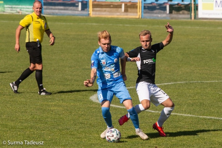 Błękitni Stargard - Warta Poznań 3:3, rzuty karne 4:5.