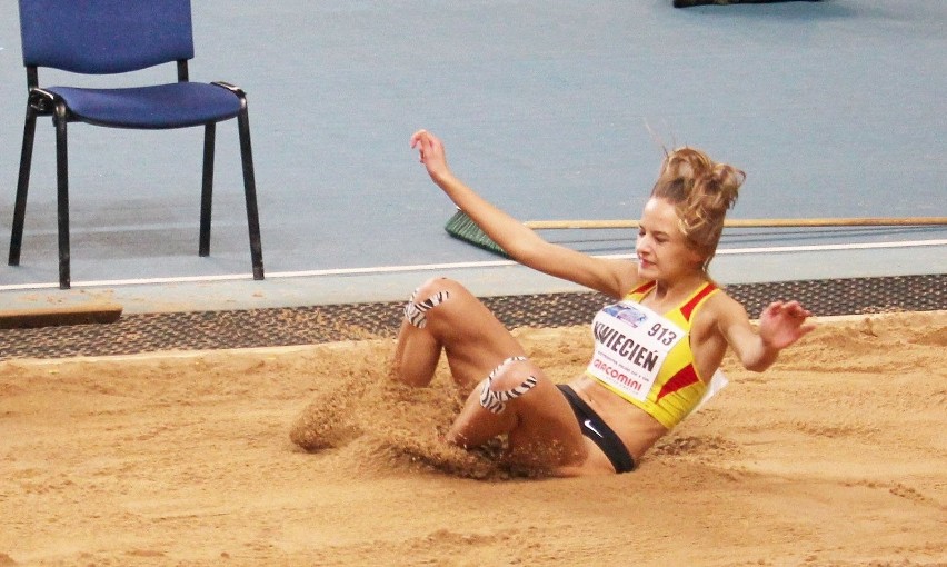 Aleksandra Kwiecień z MKS Hermes Gryfino.