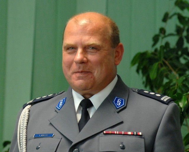 Leszek Marzec szefem lubuskiej policji jest od 2008 r.